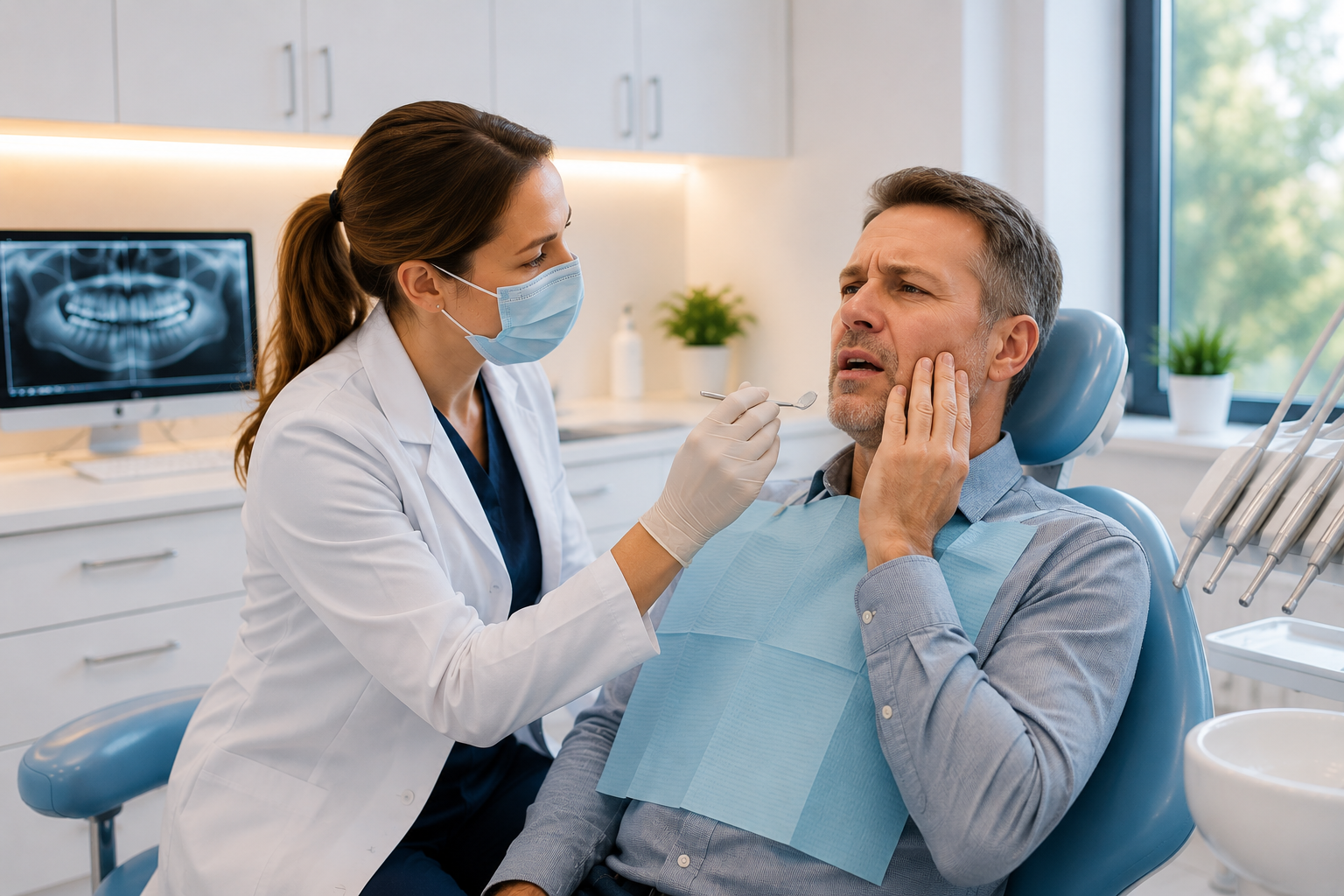 tooth pain when biting